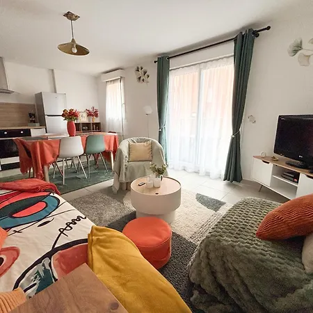 Le Roses- Spacieux T3 Cosy Proche Gare De *