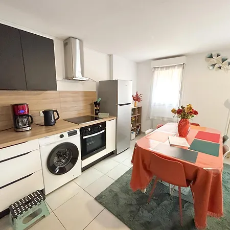 Apartment Le Roses- Spacieux T3 Cosy Proche Gare De *