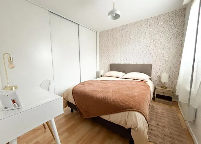 Le Roses- Spacieux T3 Cosy Proche Gare De *