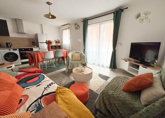 Le Roses- Spacieux T3 Cosy Proche Gare De *