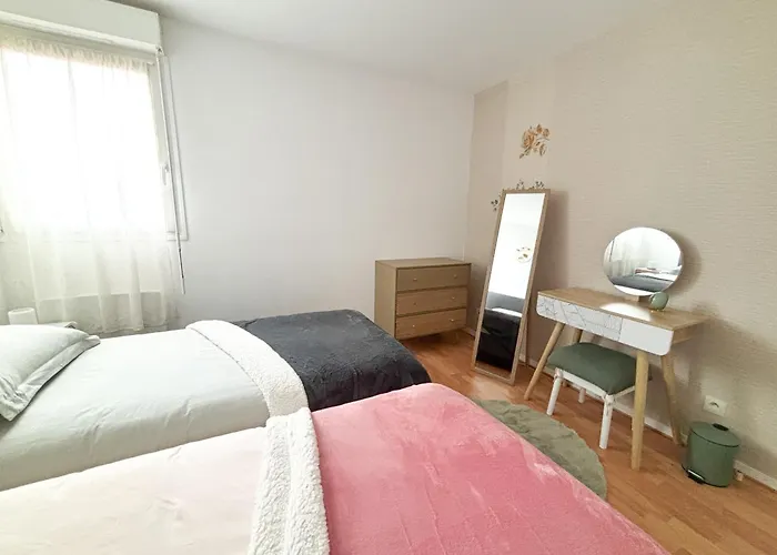 Le Roses- Spacieux T3 Cosy Proche Gare De