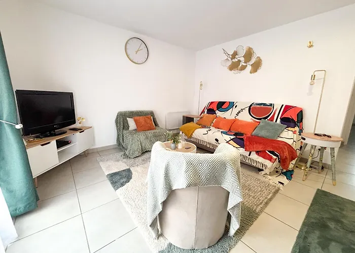 Le Roses- Spacieux T3 Cosy Proche Gare De *